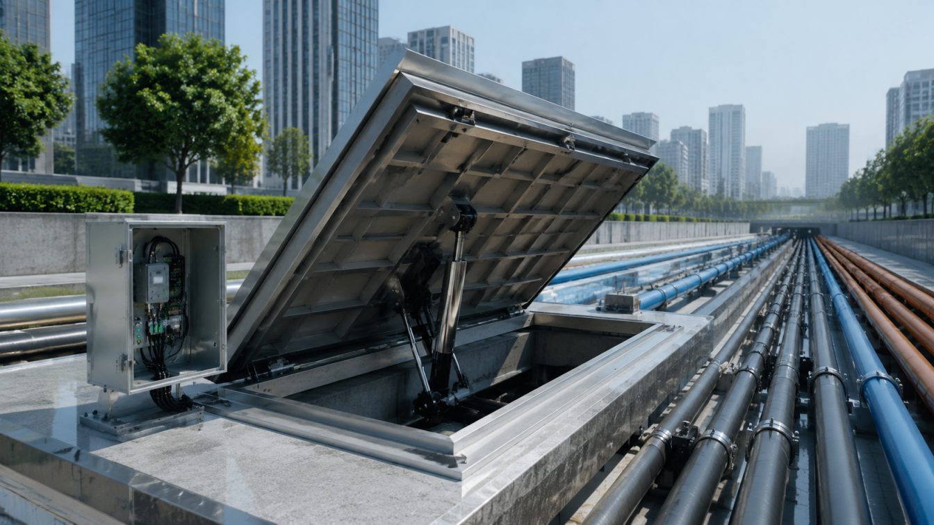 龙泉驿区为城市管廊提供智能配套方案